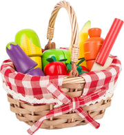 Small Foot Picknickmand met eten 16 cm 10-delig