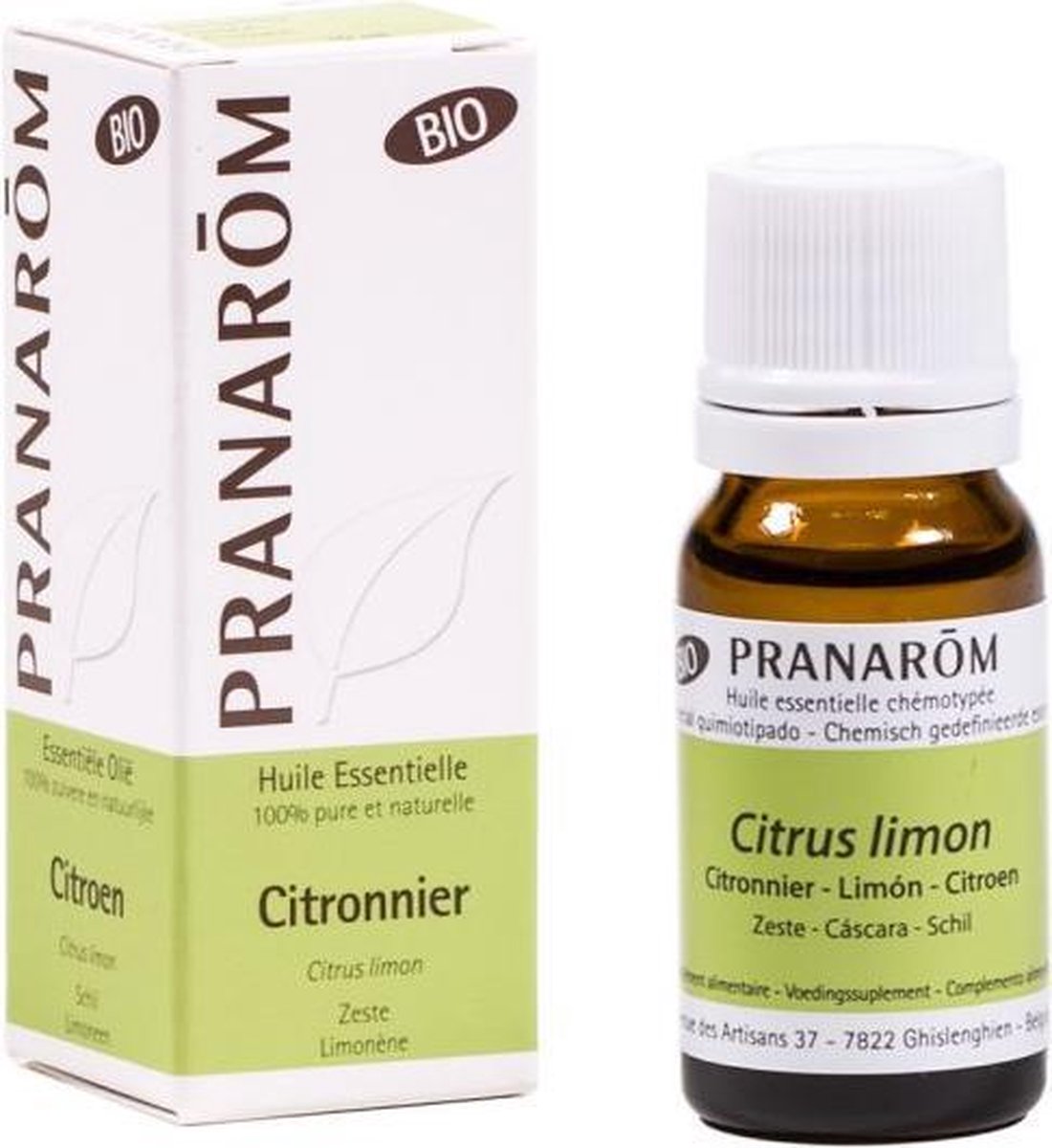 Pranarôm Etherische olie Citroen BIO (10 ml)