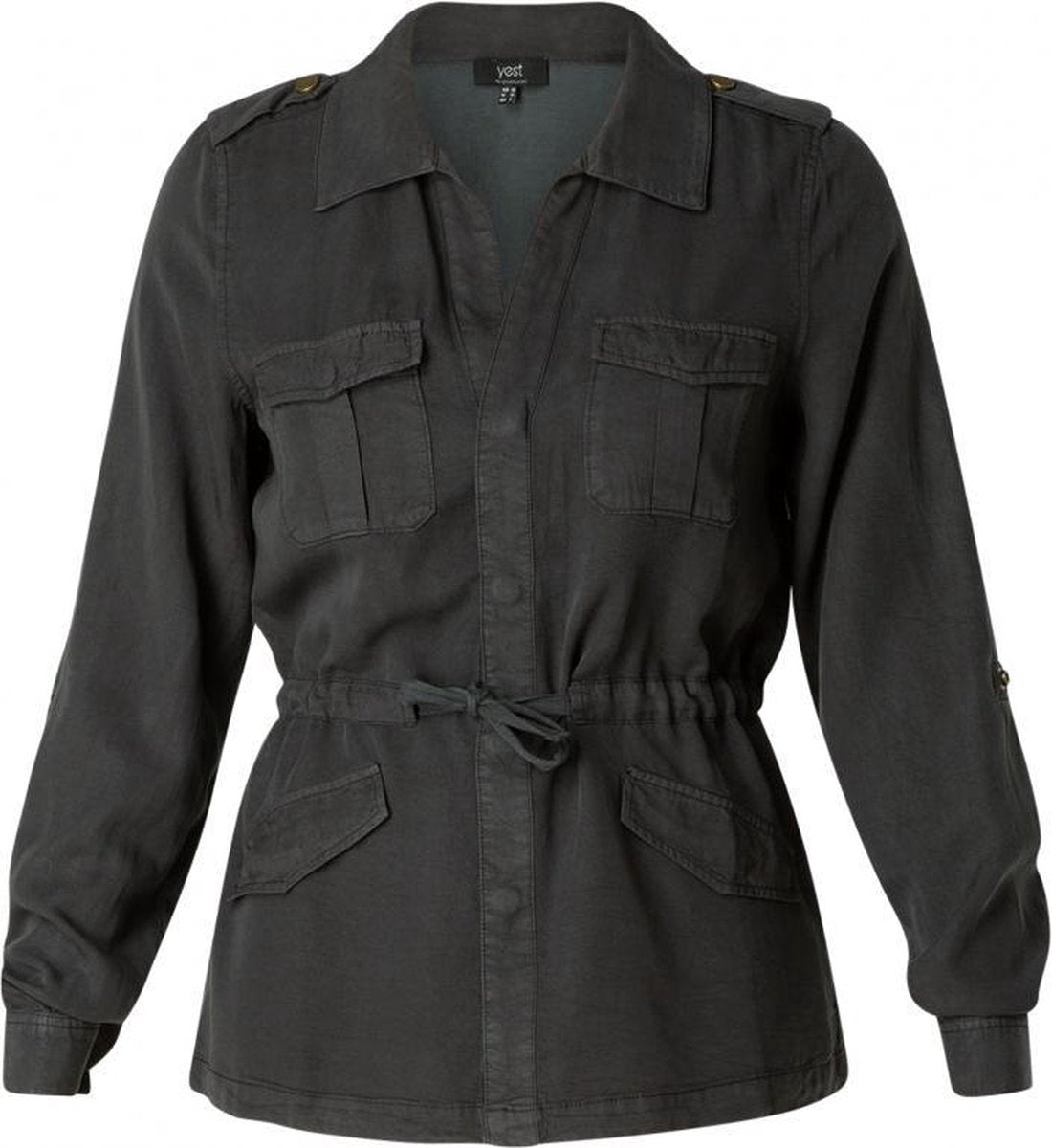 YEST Gianelys Blazer - Washed Black - maat 36