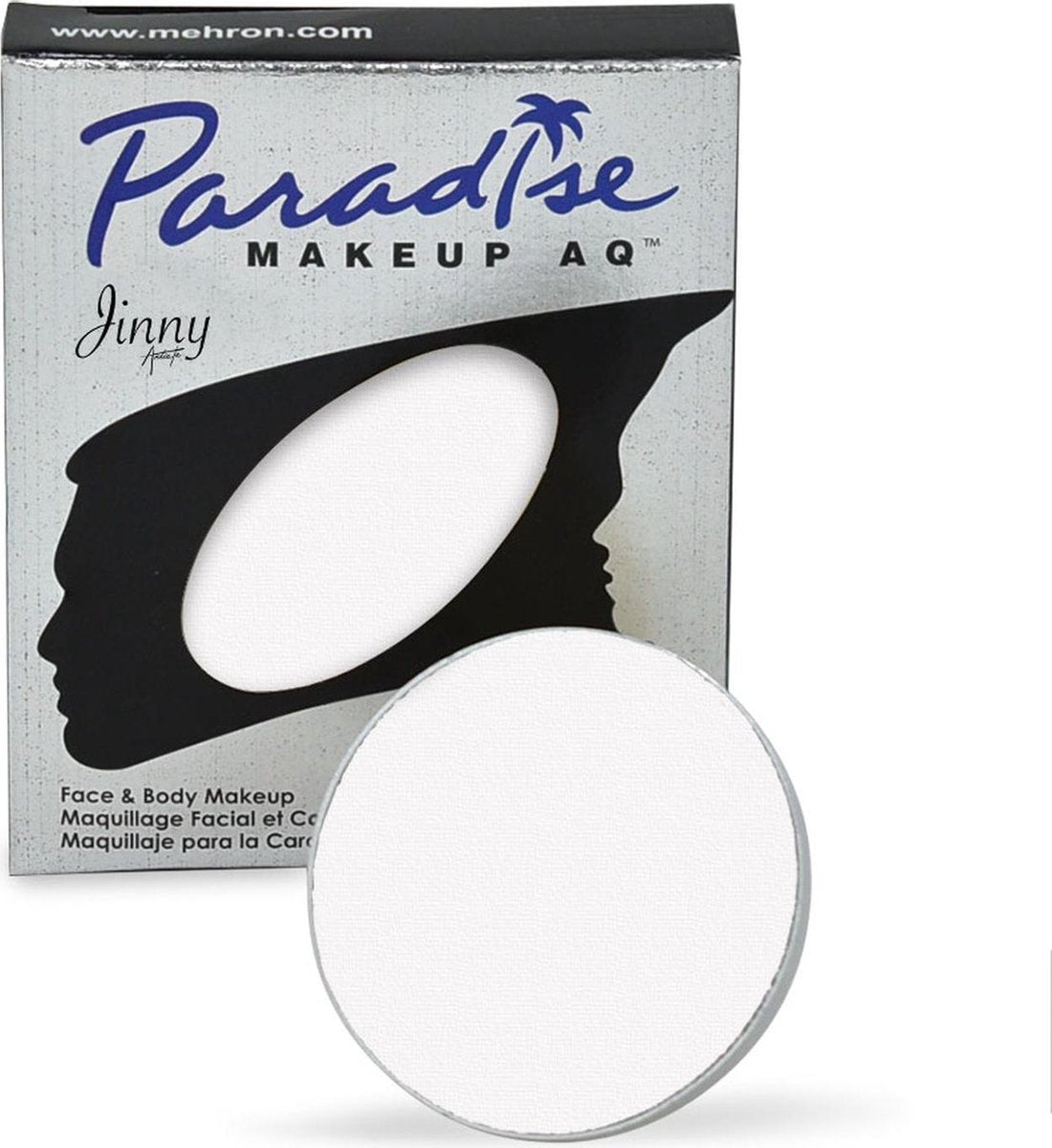 Mehron Paradise AQ Schmink op waterbasis - White - 7 gr