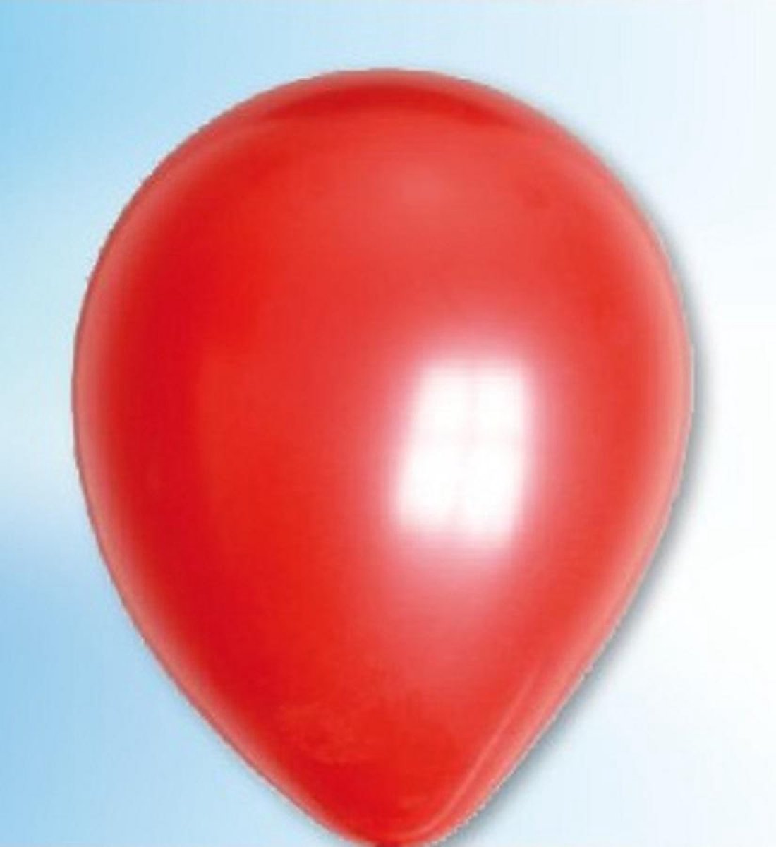Ballonnen parel metallic rood (12