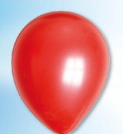 Ballonnen parel metallic rood (12