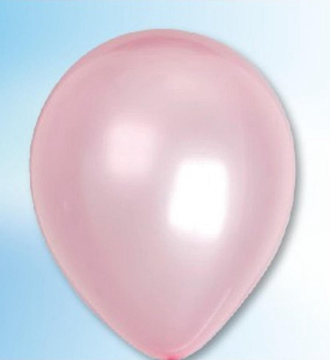 Ballonnen parel metallic roze (12