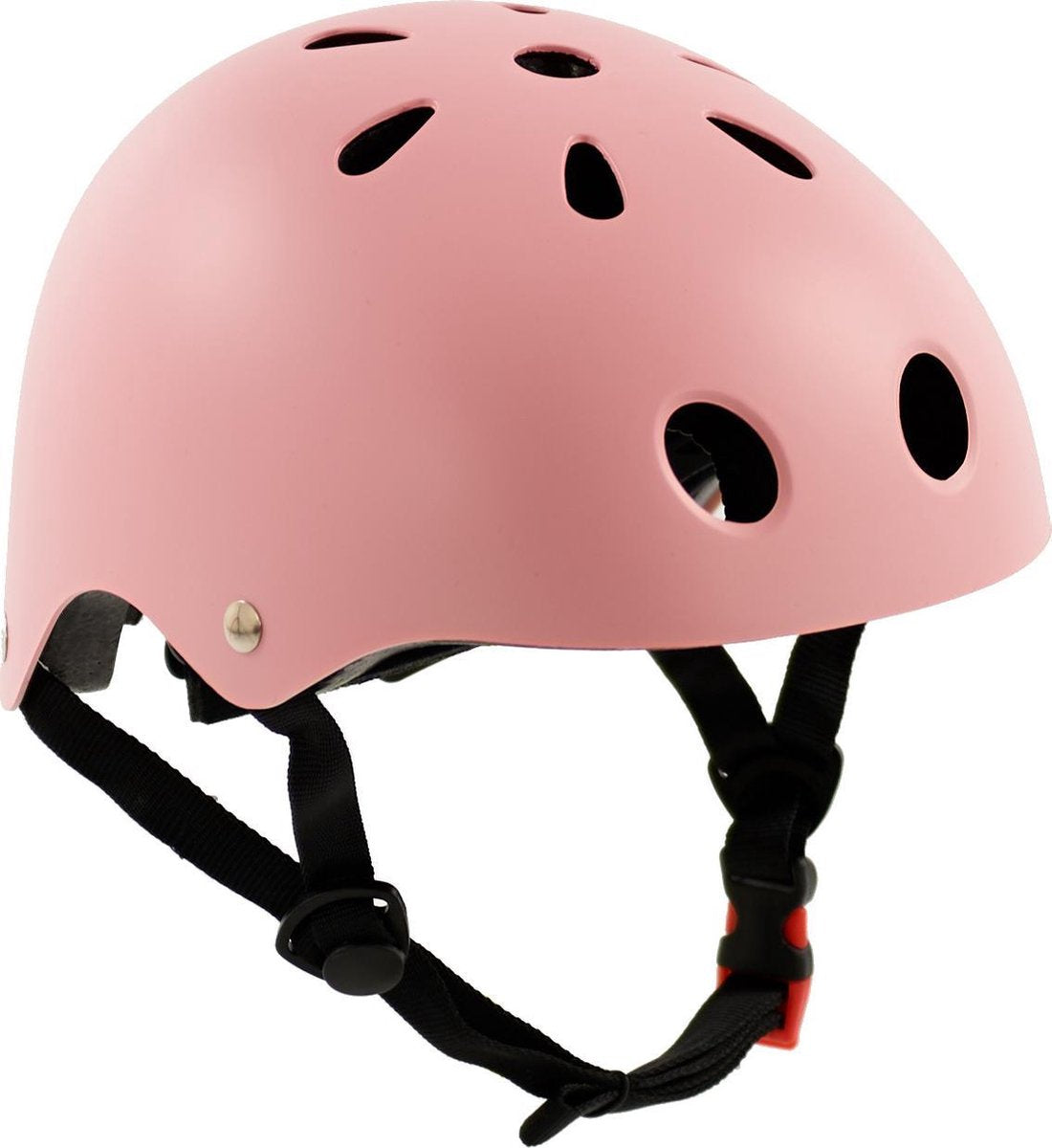 Sajan Fietshelm - Skatehelm - Helm Mat-Roze - Maat-S