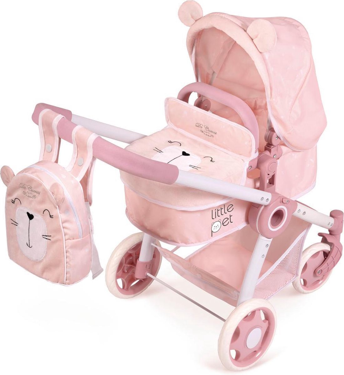Poppenwagen 3 in 1 Little Pet