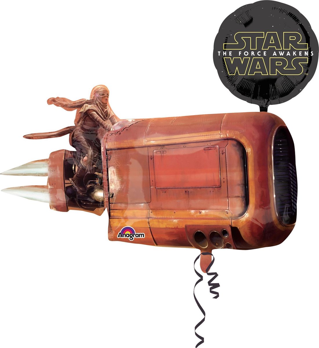 AMSCAN - Aluminium ballon van Star Wars VII - Decoratie > Luftballons