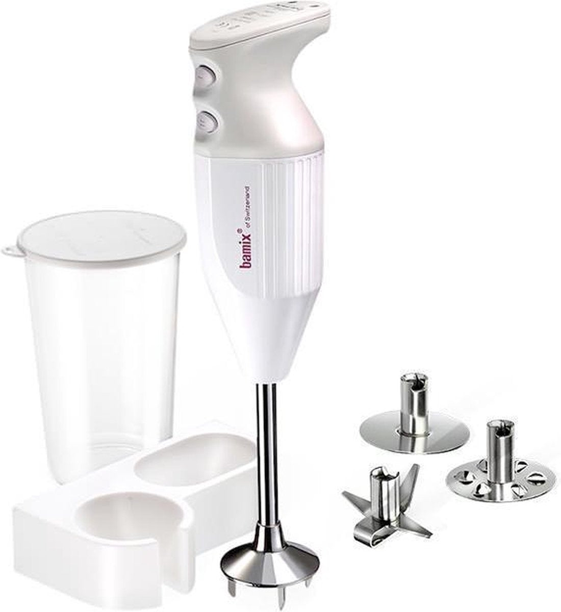 Bamix staafmixer M140 mono wit