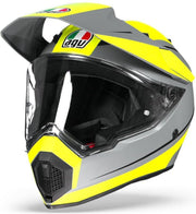 Agv AX9 Pacific Road Mat Grijs Fluo Geel Zwart Integraalhelm - Motorhelm - Maat XXXL