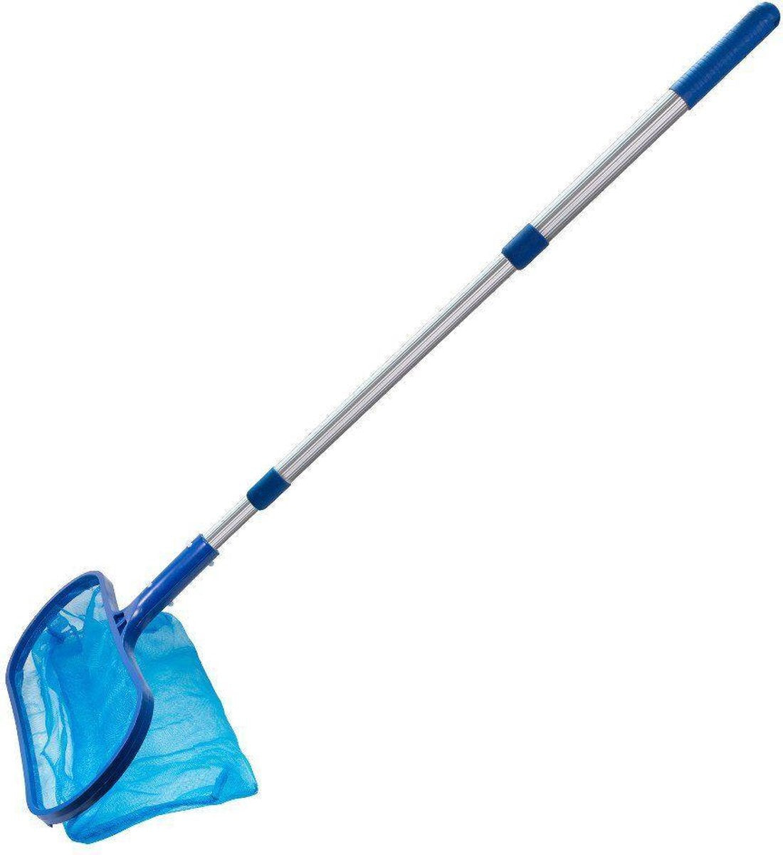 Zwembad Schepnet - Inclusief Aluminium Telescoop Steel - Lengte: 120 cm - Zwembad Accessoires - Skimmer - Onderhoud