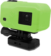 Tuff-Luv Silicone Gel hoes voor Garmin Virb X / XE Camera- Groen