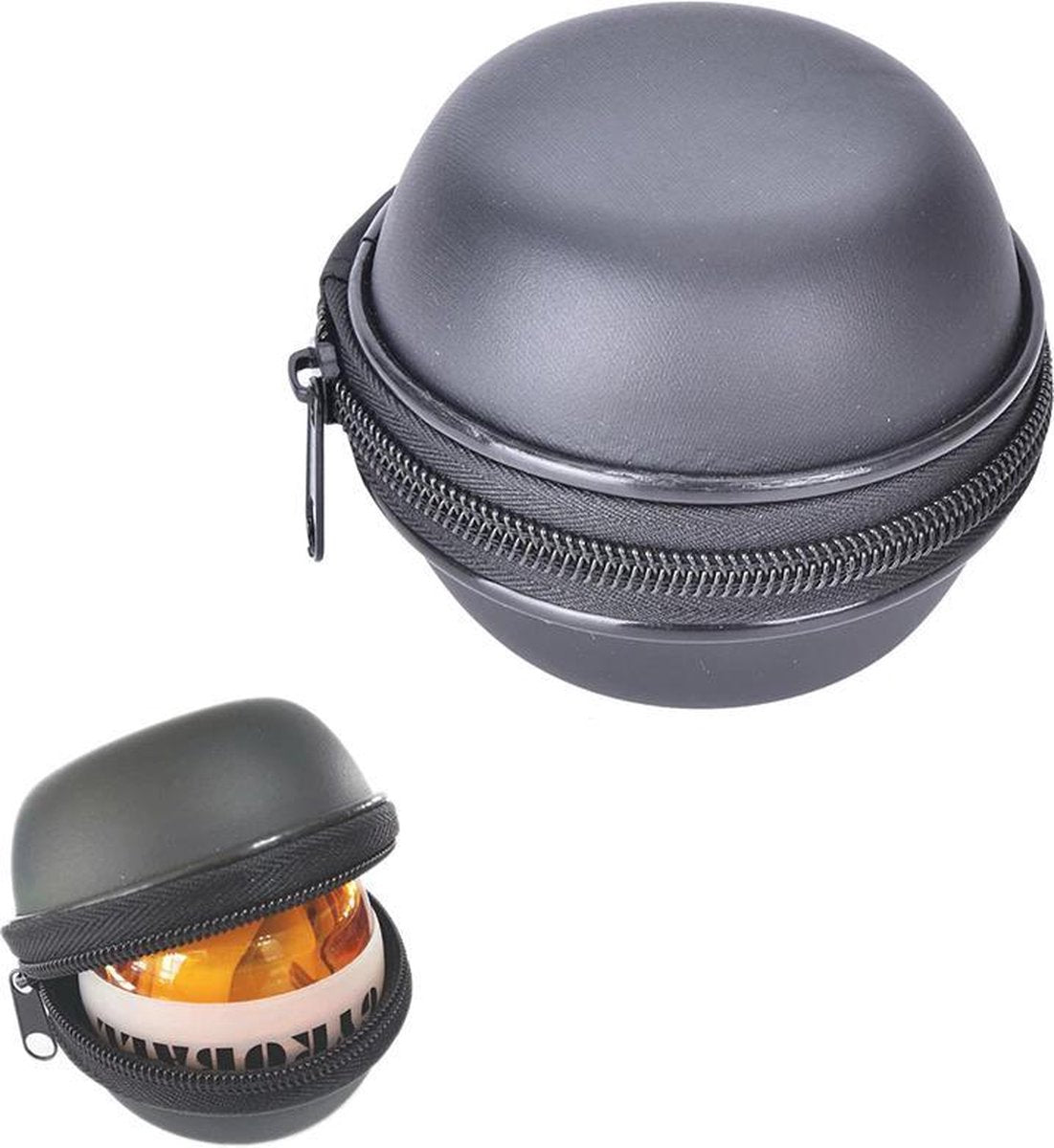 Firsttee- Powerball opberghoes - Handtrainer - Spinner - Autostart - Stressbal - Power ball - Gyro - Golf accessoires - Cadeau - Golftrainingsmateriaal - Sport - Training - Trainingsmaterialen - Golfset - Golfballen afslag  - Voor in je trolley