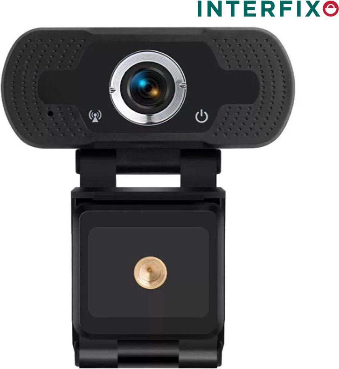 Webcam Voor PC - Mac via USB | 1080p | Geschikt Voor Windows & Apple | Full HD | Camera | Mac | Cam | TV | webcam Cover |