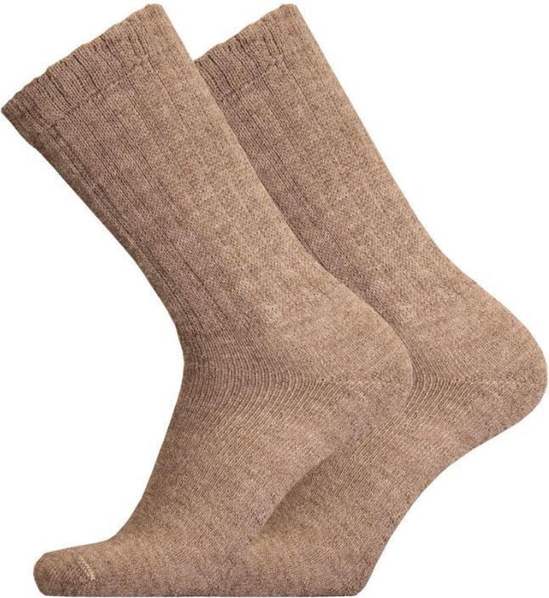 Uphillsport Sokken Pispa Lifestyle Alpacawol Bruin Maat 39-42