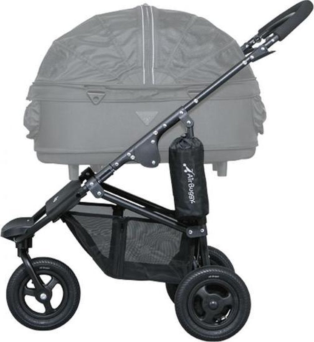 Airbuggy frame dome2 brake set zwart Medium