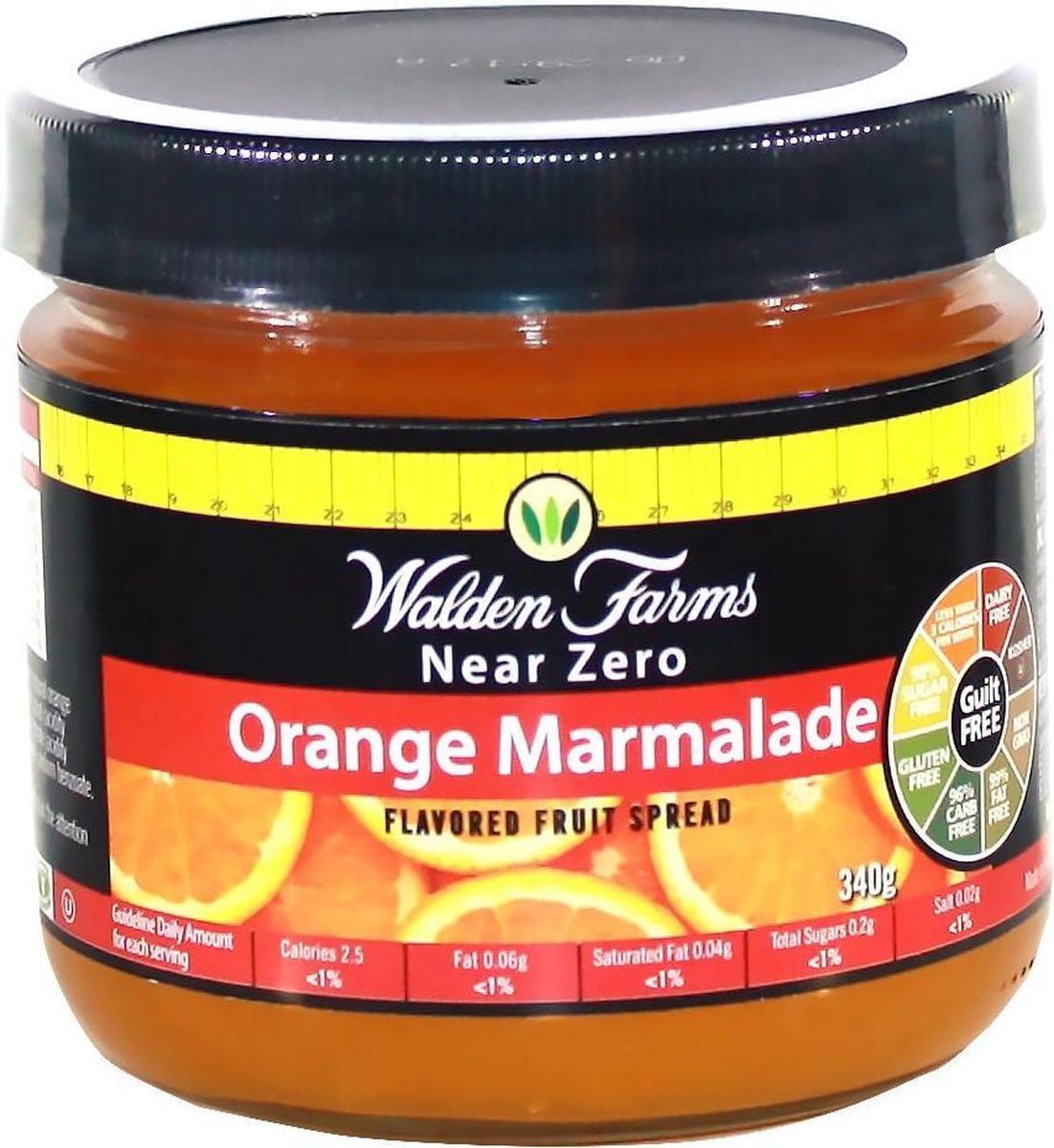 Walden Farms Jam Fruit Spread Per Pot Orange