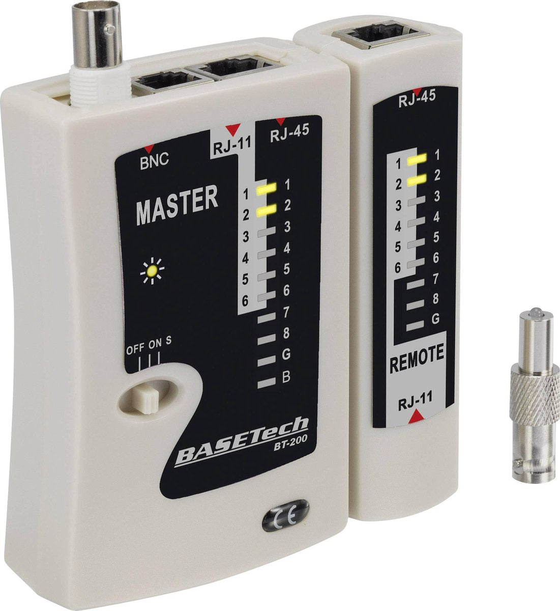 Basetech BT-200 Kabeltester Geschikt voor RJ-45