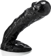 XXLTOYS - Cees - Large Dildo - Inbrenglengte 22 X 6.1 cm - Black - Uniek Design Realistische Dildo – Stevige Dildo – voor Diehards only - Made in Europe