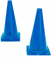 #DoYourFitness® - Markeerpion / Pylon - Markering voor coördinatie / behendigheidstraining - Grootte van kegels 30cm - 1x Large (blauw)