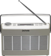 Denver DAB-37 - Draagbare Radio Retro Draagbare Radio Retro DAB+ - Grijs