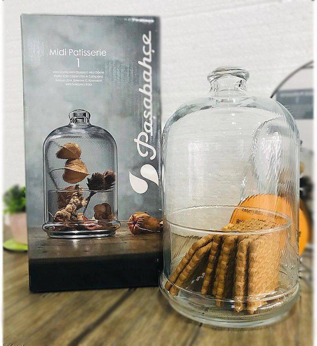 Pasabahce Midi Patisserie -  Glazen Voorraadpot - 196 mm