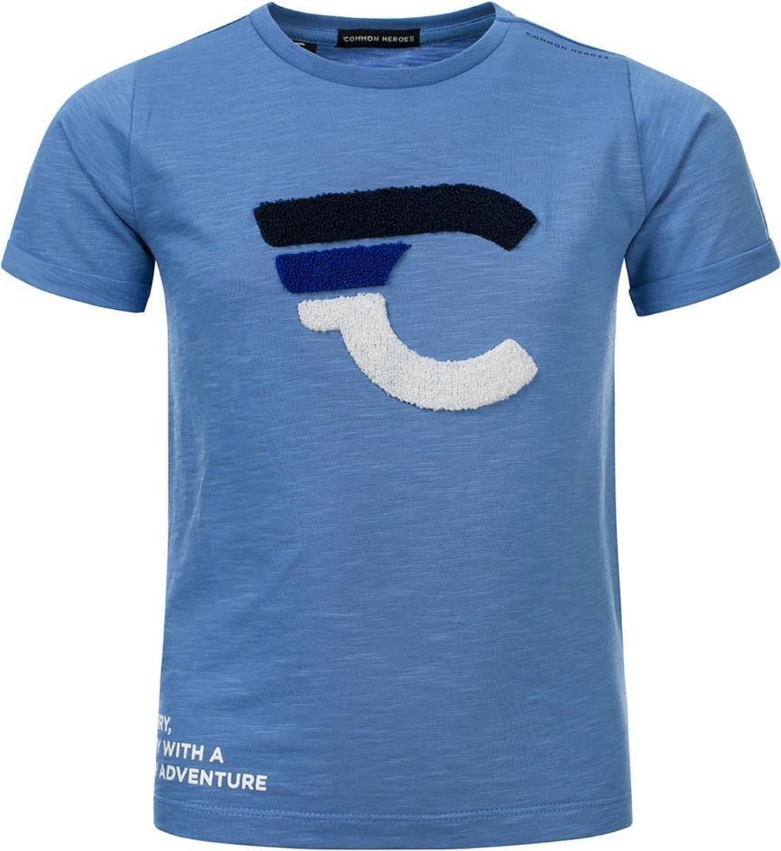 Common Heroes 2111-8421-160 Jongens  Shirt - Maat 92 - Blauw