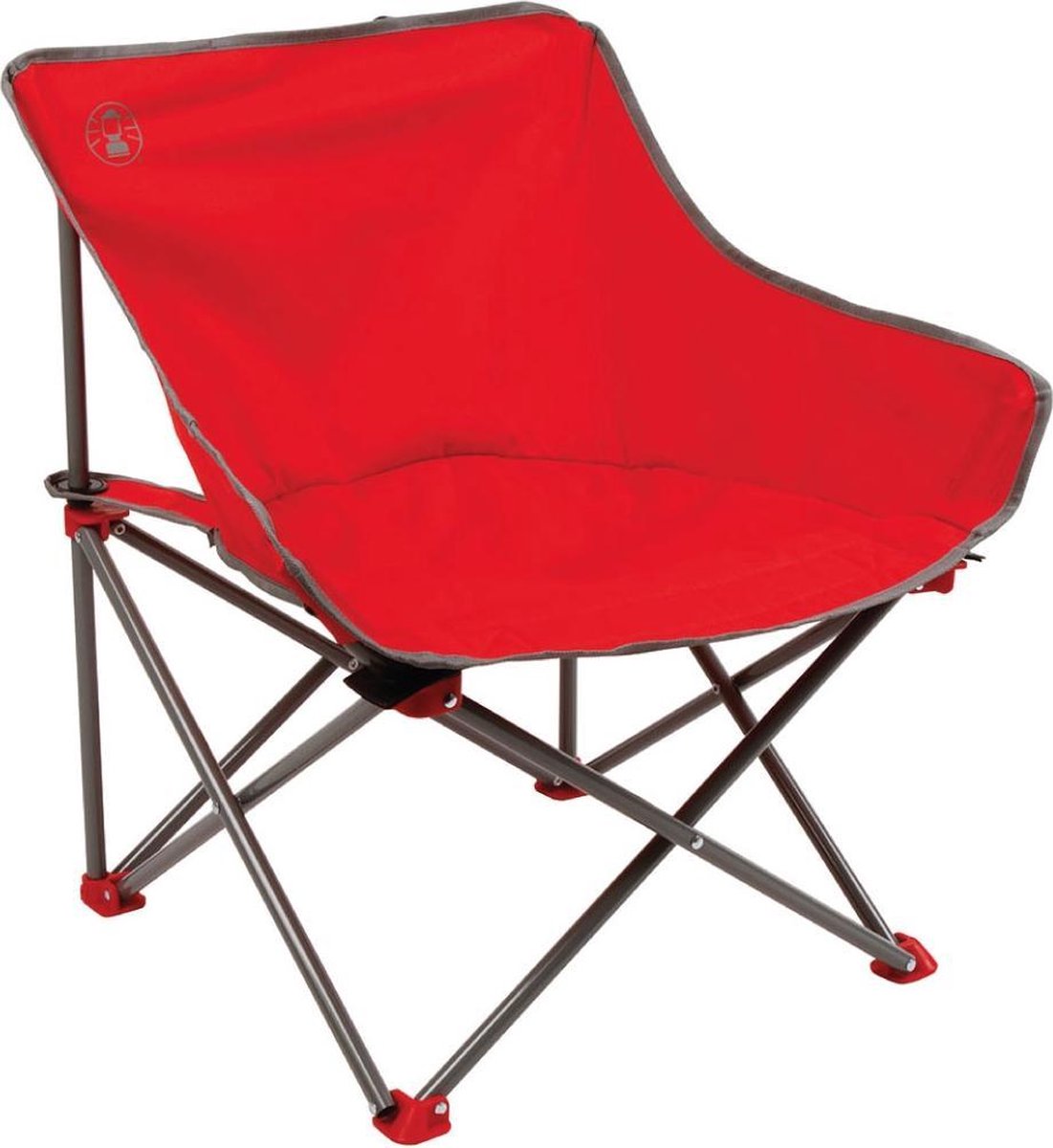 Coleman Kick Back Campingstoel - Opvouwbaar - Compact - Rood