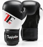 Topfighter Bokshandschoenen Sparring Zwart 4oz