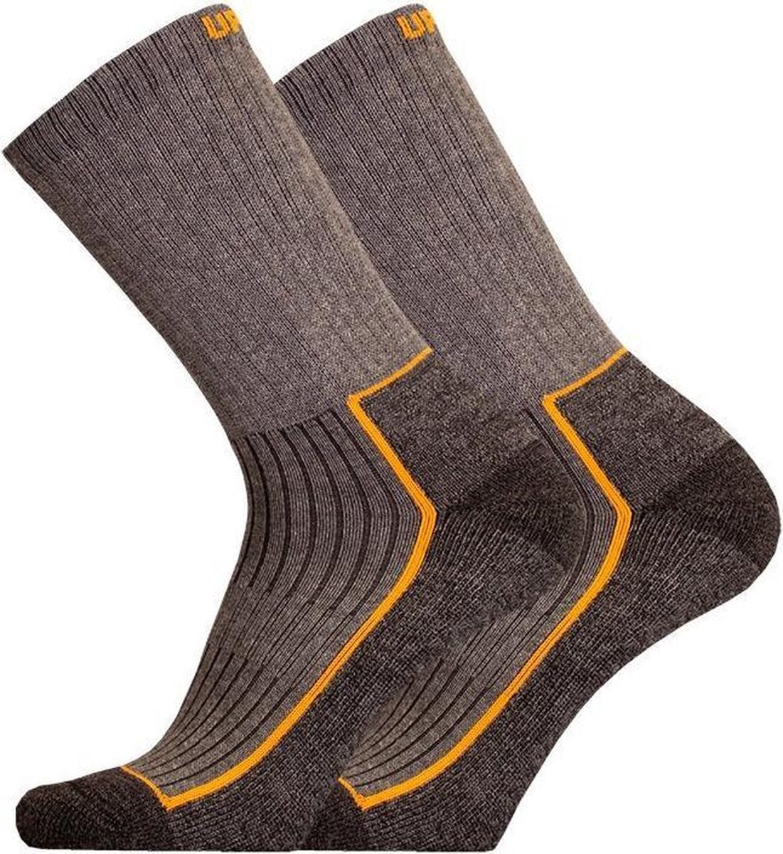 Uphillsport Wandelsokken Saana Polykatoen Donkergrijs Maat 39-42