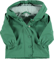 Zeeman baby regenjas - groen - maat 80