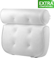 Bowkam Luxe Badkussen - Badkussen - Hoofdkussen voor in Bad - Home Spa Kussen voor Rug/Schouder/Nek - Nekkussen Bad
