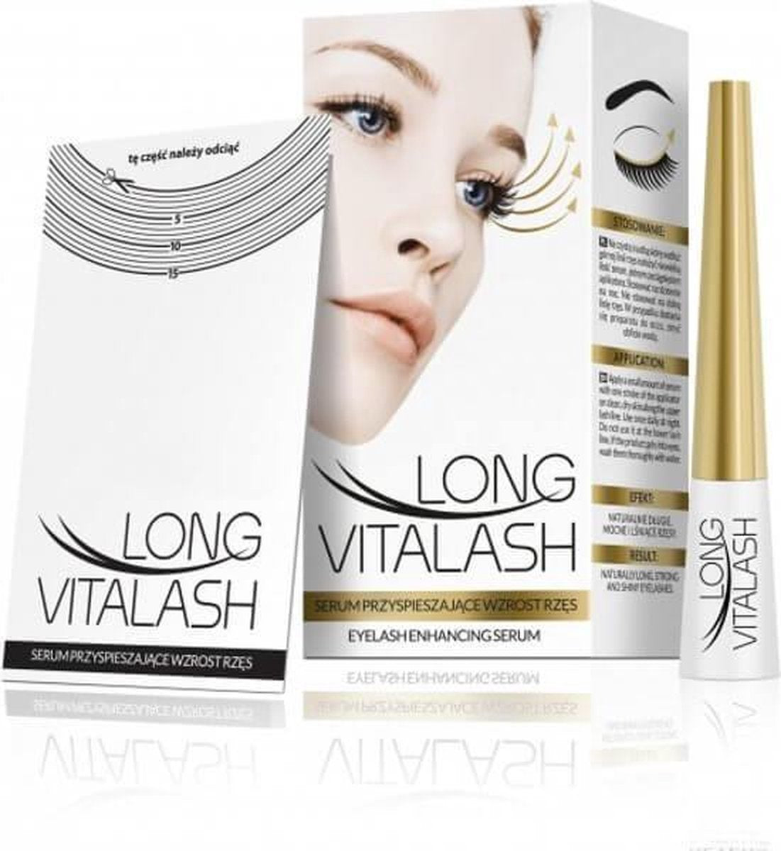 3 x REVERS® Wimperserum Long Vitalash 5ml. (15ml.)