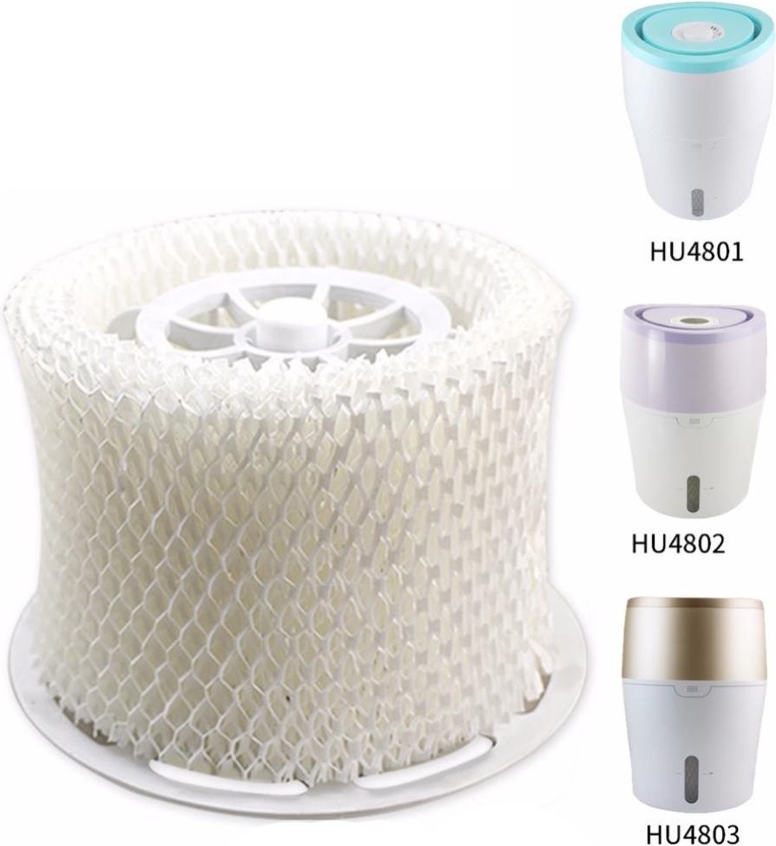 HU4102/01 - Bevochtigingsfilter spons voor luchtbevochtiger HU4801 HU4802 HU4803 HU4810 van Philips