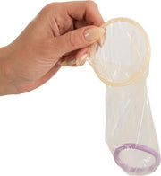 Ormelle – Vrouwen Condoom Transparant en Vochtig en Elastische Ring – 5 Stuks