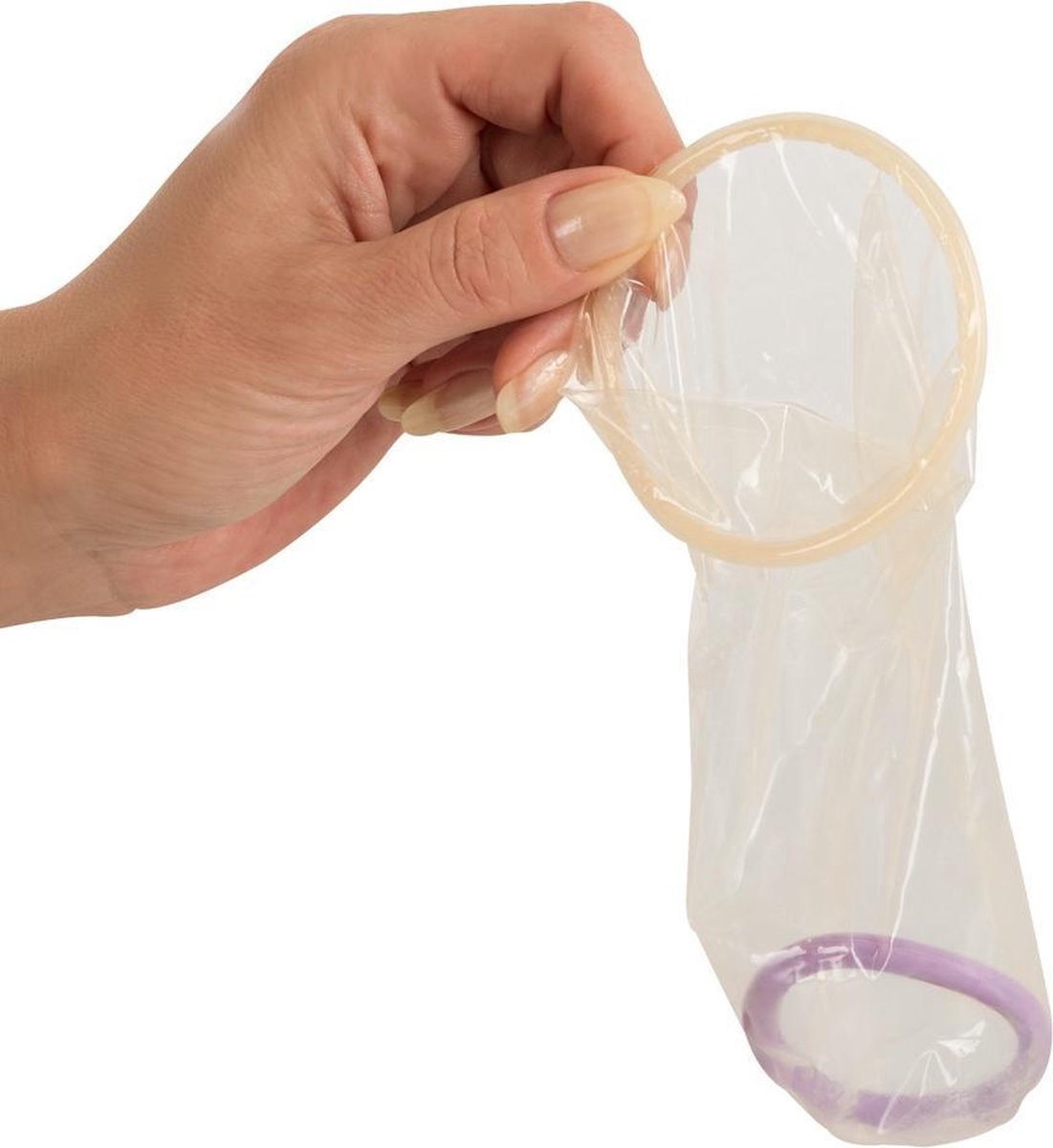 Ormelle – Vrouwen Condoom Transparant en Vochtig en Elastische Ring – 5 Stuks