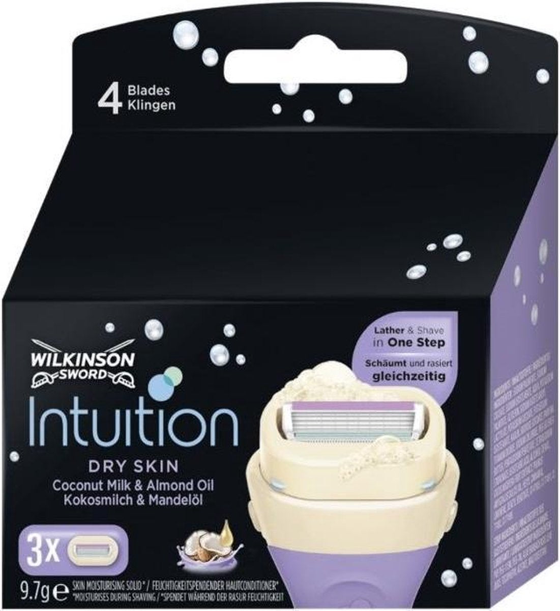 Wilkinson Scheermesjes Wilkinson Intuition Mesjes Dry Skin - 3 mesjes