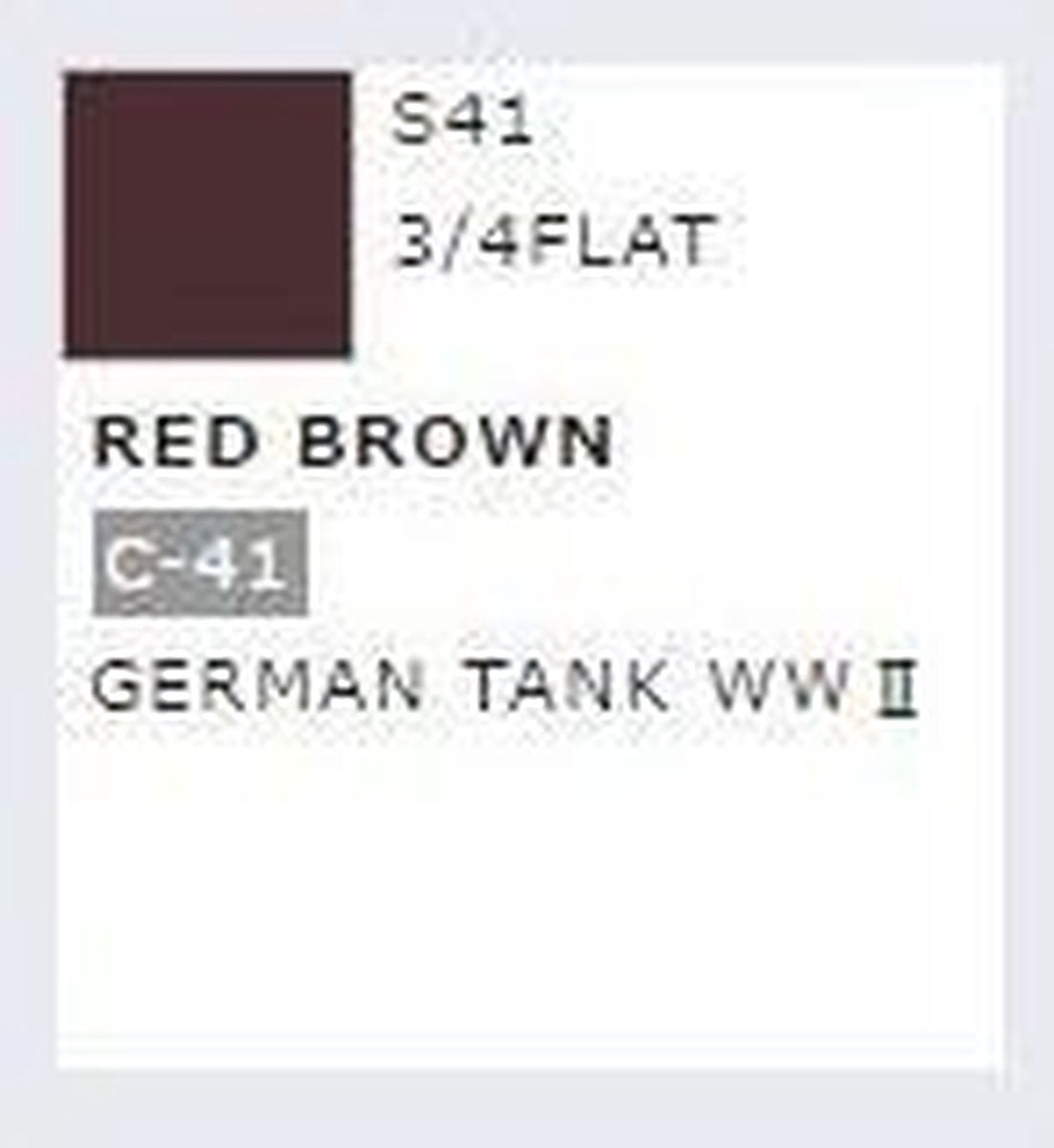 Mrhobby - Mr. Color Spray 100 Ml Red Brown (Mrh-s-041)