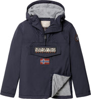 Napapijri Rainforest Winter 3 Jas - Maat L  - Vrouwen - donker blauw