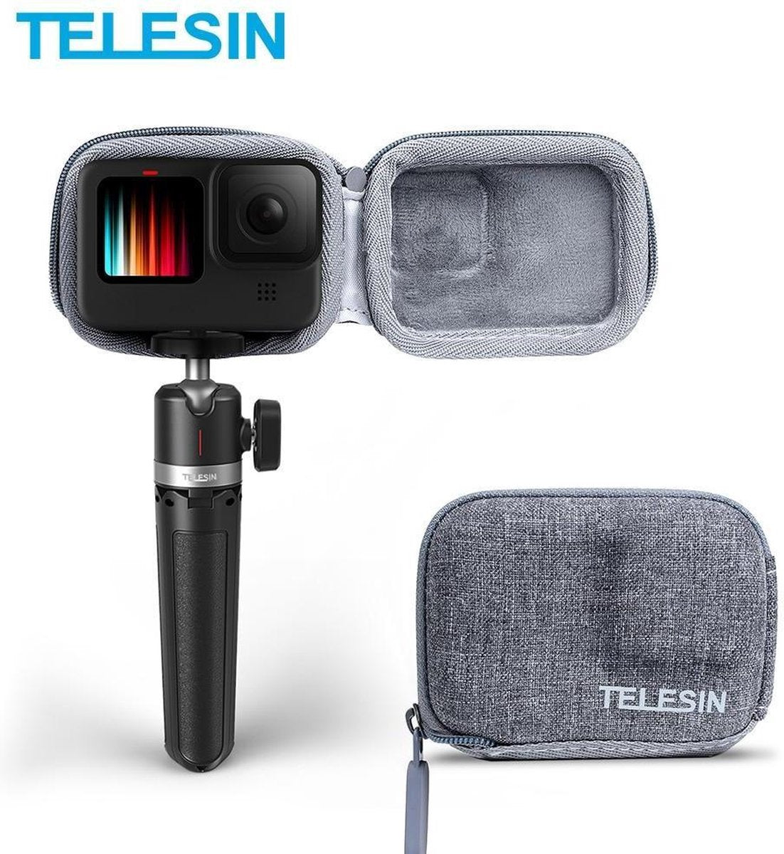 PRO SERIES Mini Bescherming Opbergtas  Quick Release Draagtas voor GoPro Hero 9