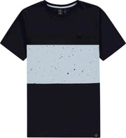Kultivate T-shirt Splash Blauw (2001010206 - 319)