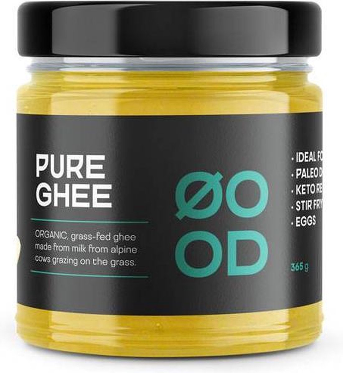 NoordCode Pure Ghee | Geklaarde Boter | Biologisch | Afkomstig van 100% Grasgevoerde Koeien | Rijk aan Omega 3 & 6 | Vitamine A