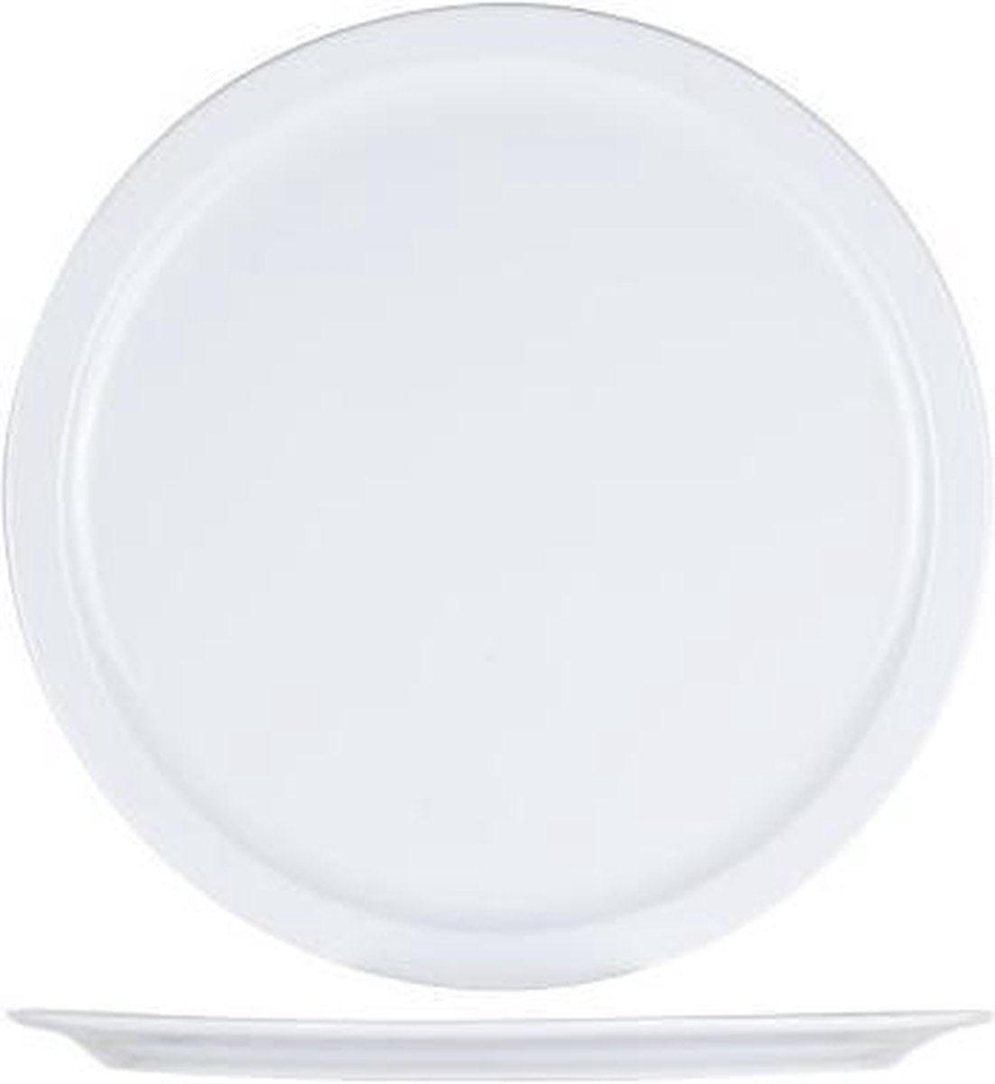 Essentials Pannenkoekbord - Pizzabord - Ø33cm - wit