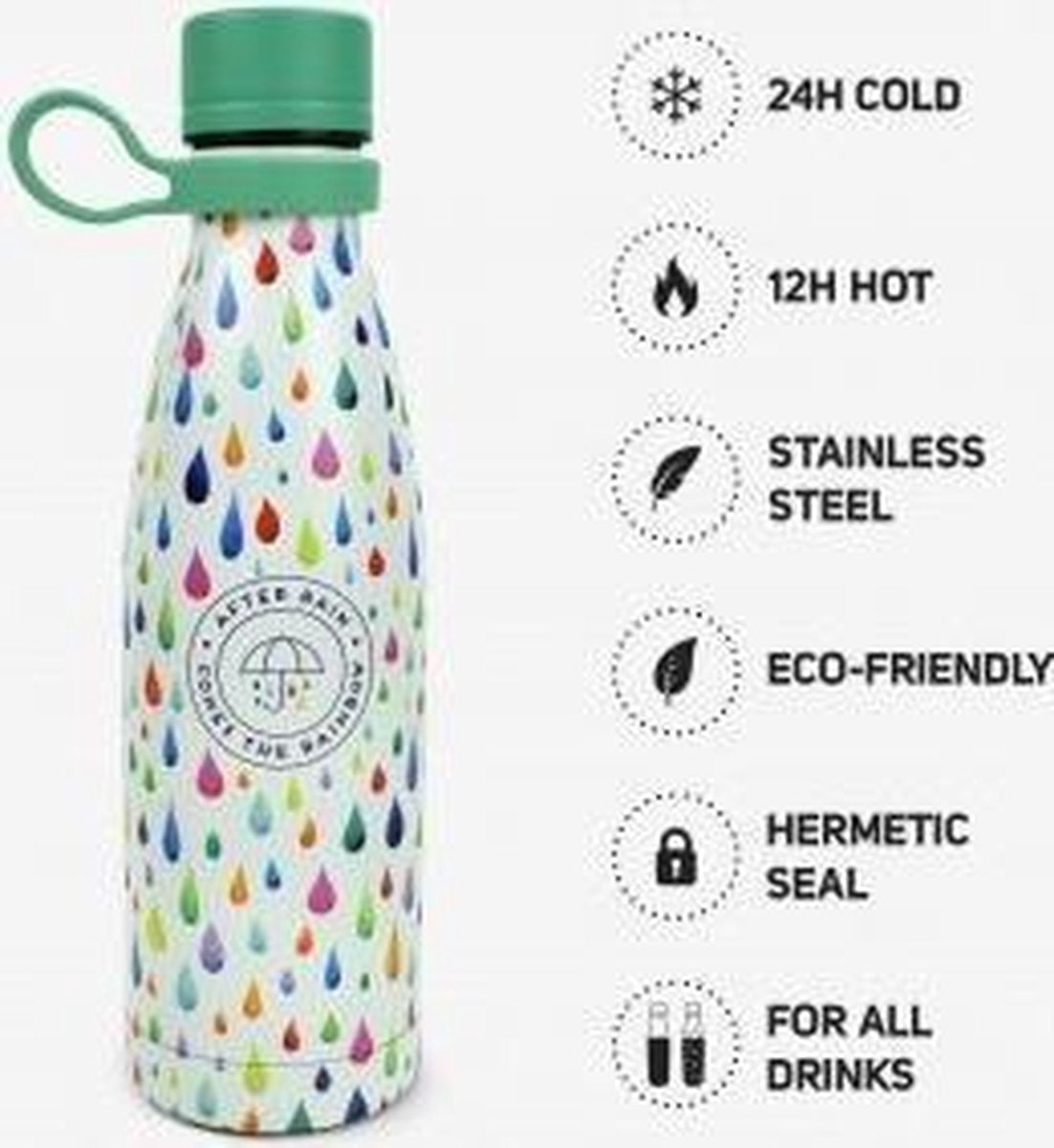 Legami Hot&Cold Isoleerfles After Rain 500 ml