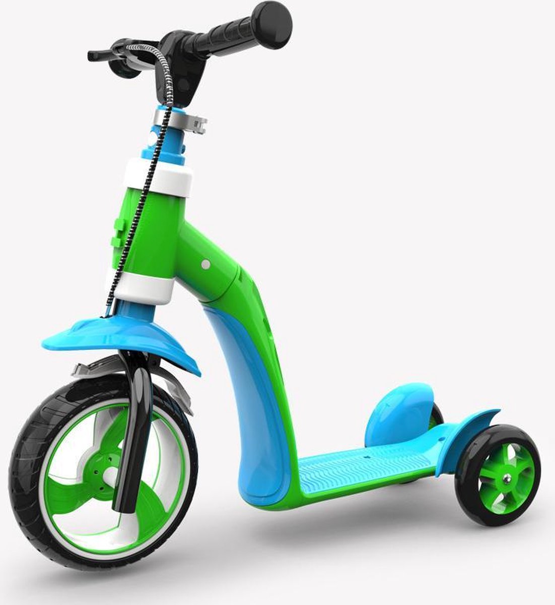 Russle - 2 in 1 Draai step groen/blauw