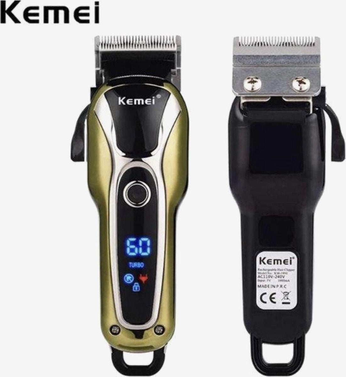 Tondeuse -Draadloze -professionele Heren -contouren-haren GRATIS oor En Neus TRIMMER