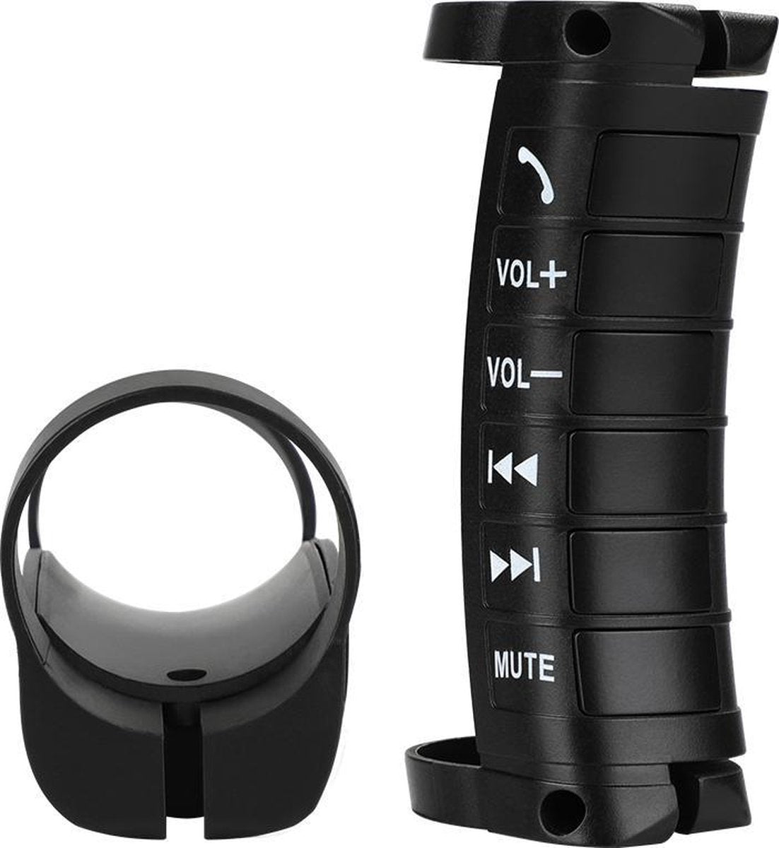 Auto Stuurwiel Bediening Universeel | Universele Multifunctionele Bluetooth Stuurwiel Bediening voor Auto Navigatie Radio's & DVD Spelers | Geschikt voor bijna elk merk auto en Navigatie Radio