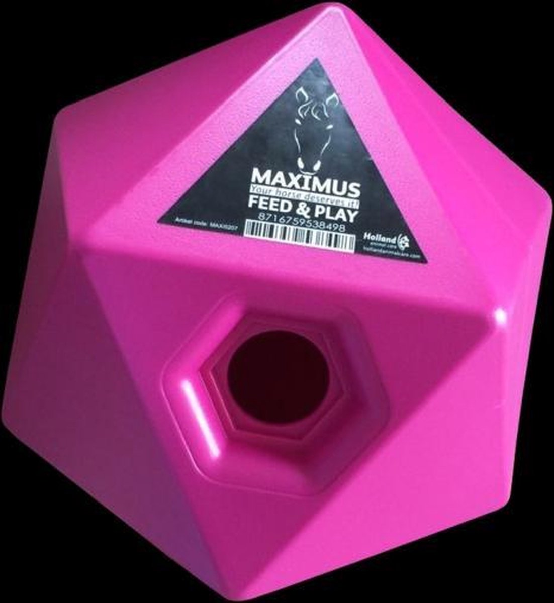 HB voer en traktatiekubus - roze