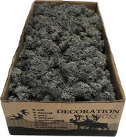 MosBiz Rendiermos antraciet per 500 gram voor decoraties