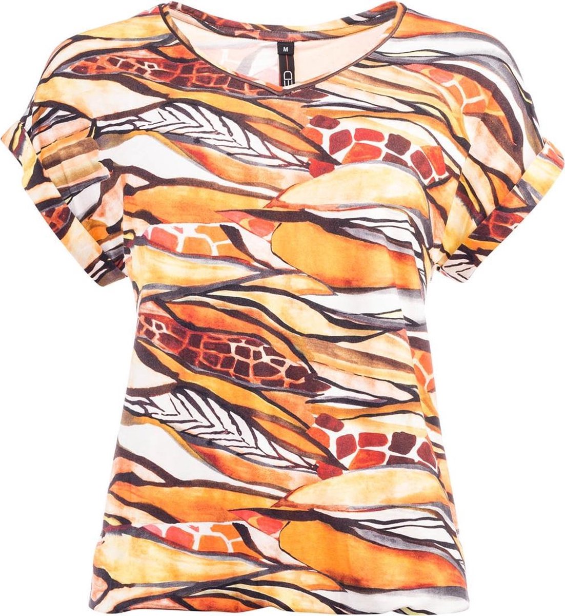 Nox Ss Orange Animal Tricot 21s2 Nv118 01 Orange 502