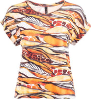 Nox Ss Orange Animal Tricot 21s2 Nv118 01 Orange 502