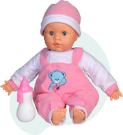 Falca Interactieve Babypop 38 Cm Beertje Roze